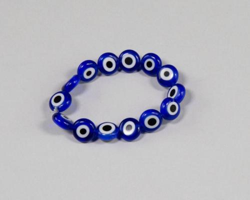 Dark Blue Evil Eye Bracelet