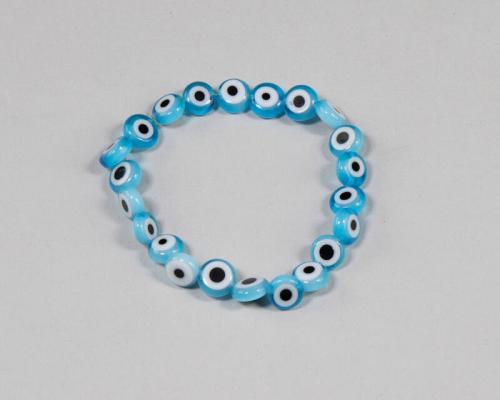 Light Blue Evil Eye Bracelet