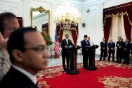 Image courtesy of the Barack Obama Presidential Library, President Barack Obama and President S…