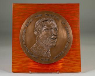 President Obama Portrait Relief