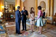Image courtesy of the Barack Obama Presidential Library, President Barack Obama and First Lady …