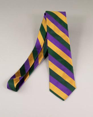 Mardis Gras Tri-Color Necktie