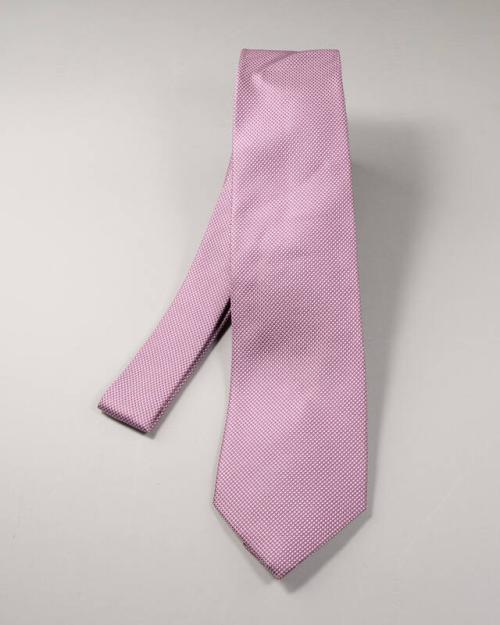 Pink Checkered Necktie