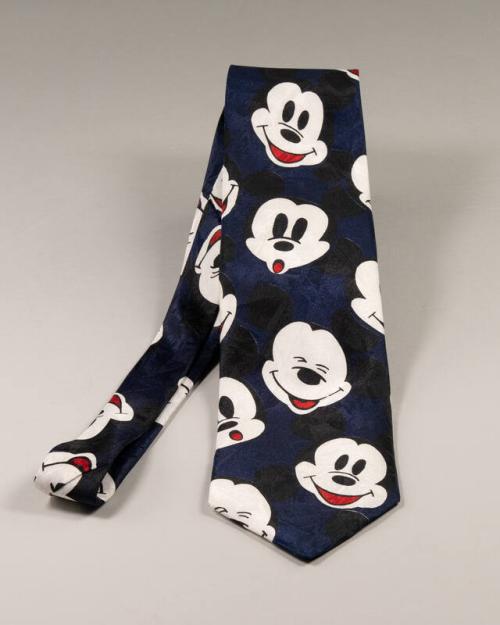 Mickey Mouse Patterned Necktie