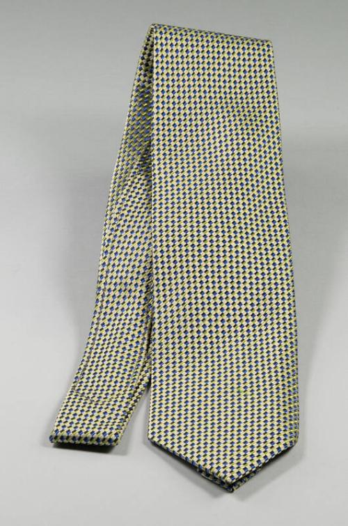 Diagonal Checkered Necktie