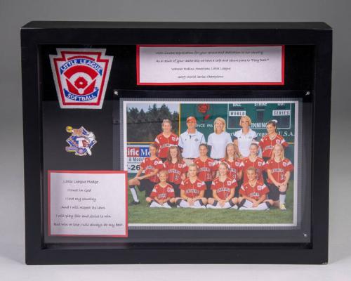 2009 Little League World Champion's Shadow Box