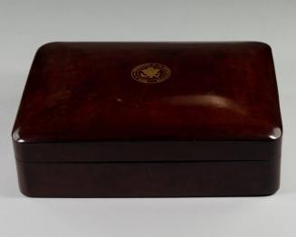 Leather Box with Presidential Seal