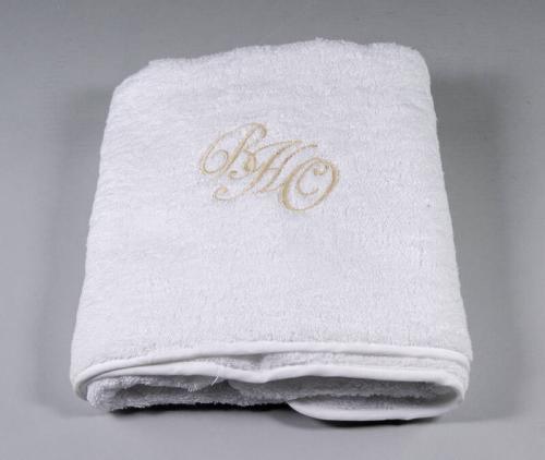 Monogrammed BHO Towel