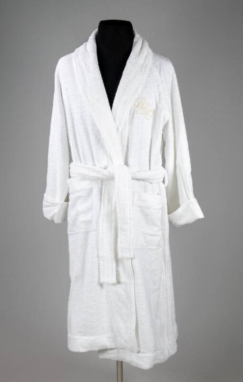 Monogrammed BHO Bathrobe