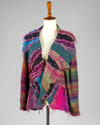 Multicolor Flair Neck Sweater