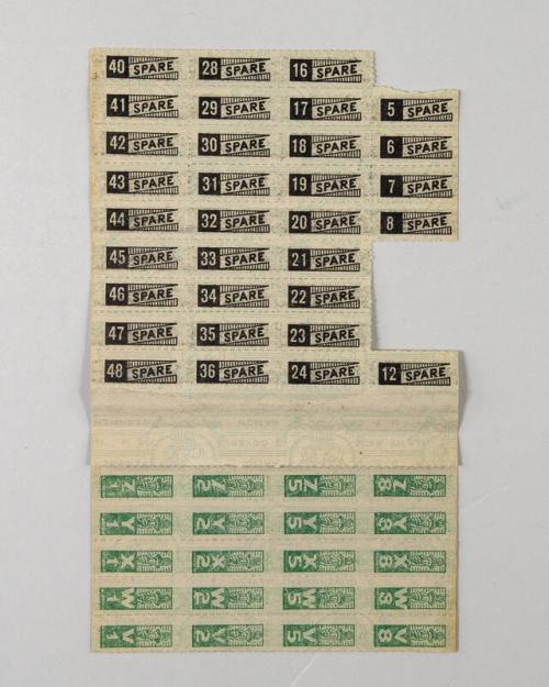 WWII Ration Stamps