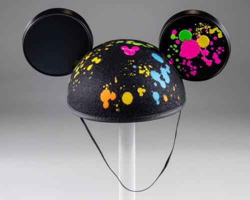 Paint Splatter Mickey Mouse Hat- Malia