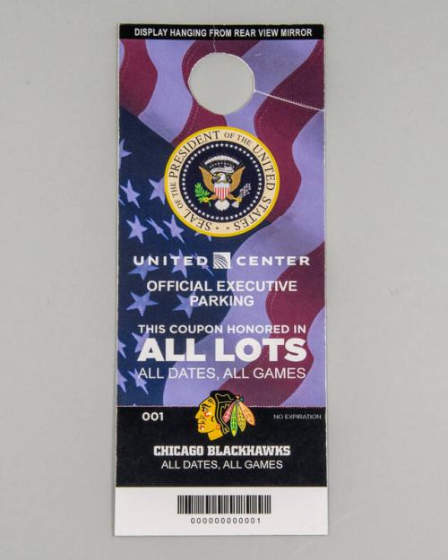 United Center Parking Pass