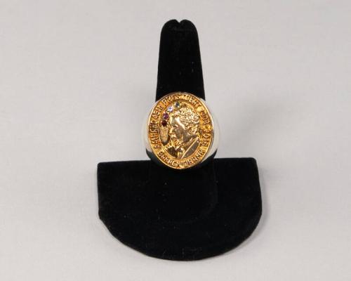 Ring with Engraving of President Obama