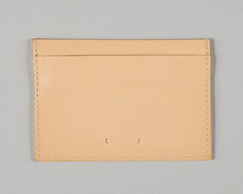 Tan Leather Card Holder