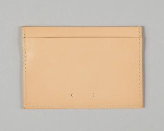 Tan Leather Card Holder