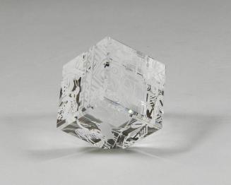 Crystal Cube Sculpture