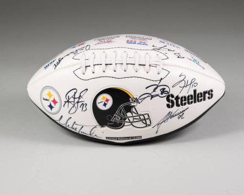 Limited-Edition Signed Pittsburgh Steelers Football