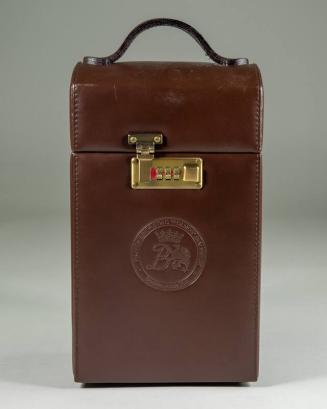 Leather Case with Combination Lock