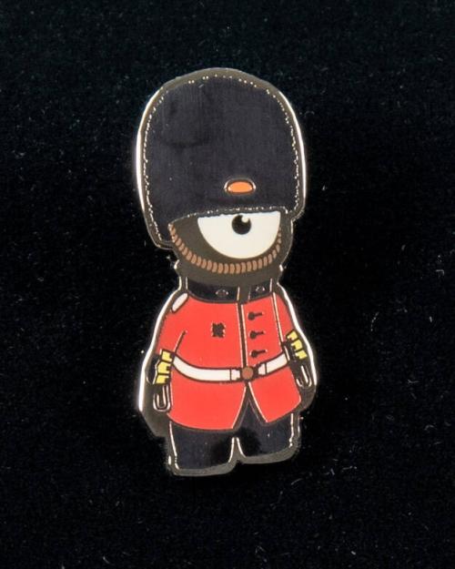 Wenlock Queen's Guard Lapel Pin