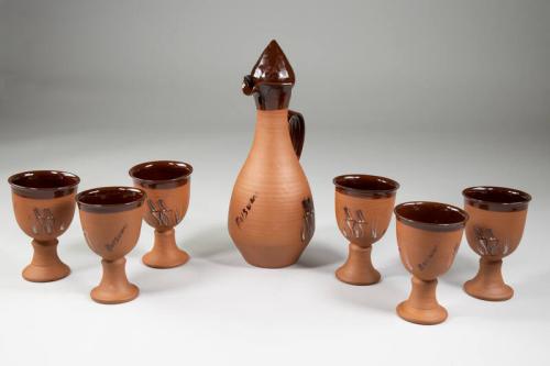 Botswana Clay Beverage Set