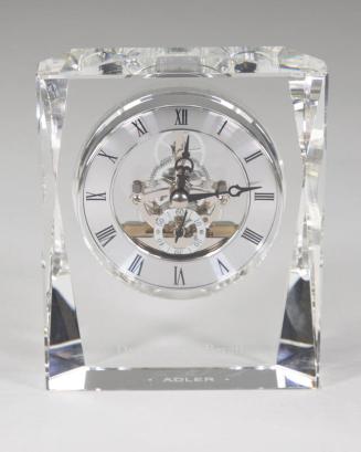 Crystal Skeleton Clock