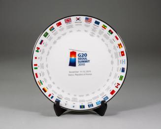 2010 G20 Summit Commemorative Plate