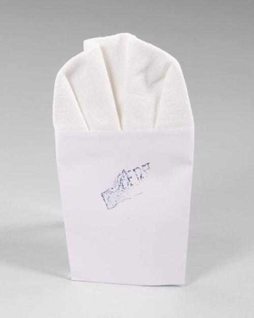 White Satin Pocket Square