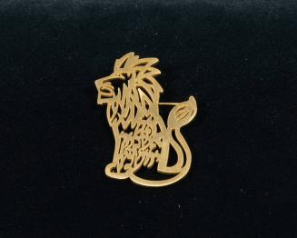 Lion of Jerusalem Lapel Pin