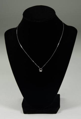 Circular Nested Diamond Necklace