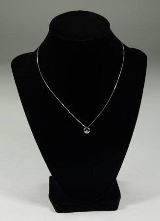 Circular Nested Diamond Necklace