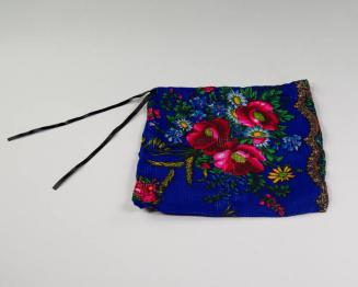 Drawstring Bag with Floral Pattern