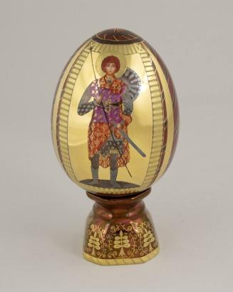 Imperial Porcelain Battle St. George Egg