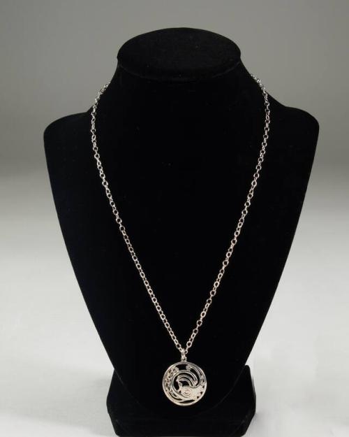 Celtic Knot Swans Pendant Necklace