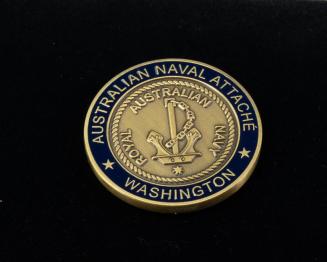 Australian Naval Attache Challenge Coin