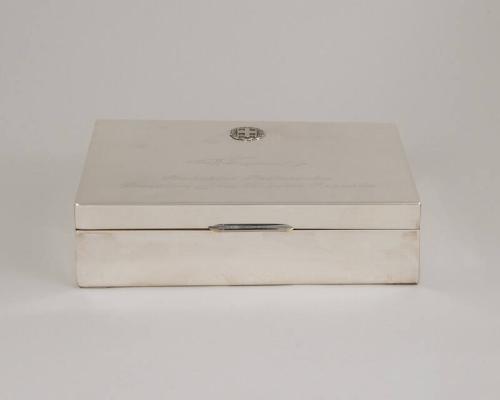 Silver-Colored Metal Box