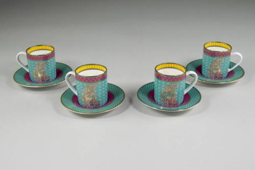 Serai Demitasse Set in Aqua