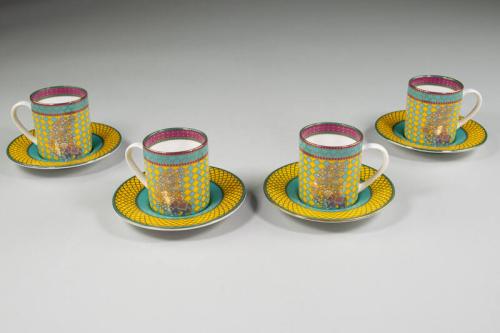 Serai Demitasse Set in Yellow