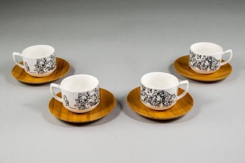 The Animal Project Koala Espresso Set