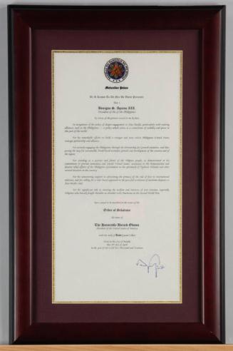 Order of Sikatuna Proclamation