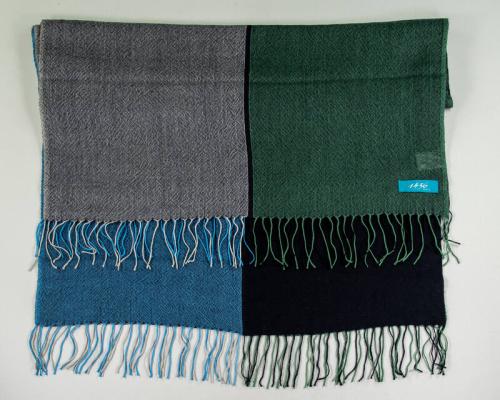 Four Panel Cashmere Scarf