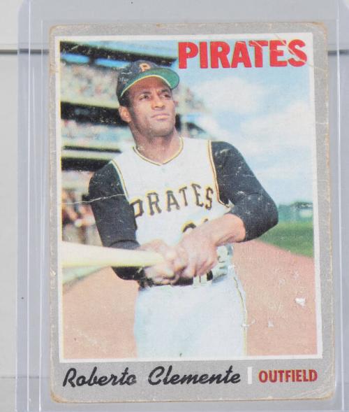 1970 Roberto Clemente Baseball Card