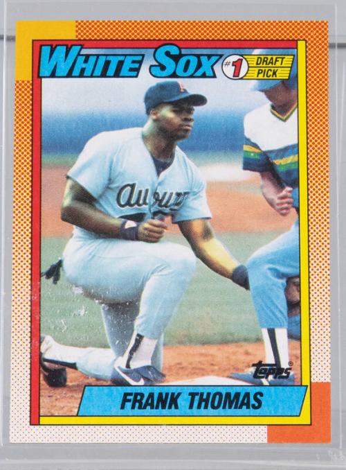 1990 Frank Thomas Baseball Card