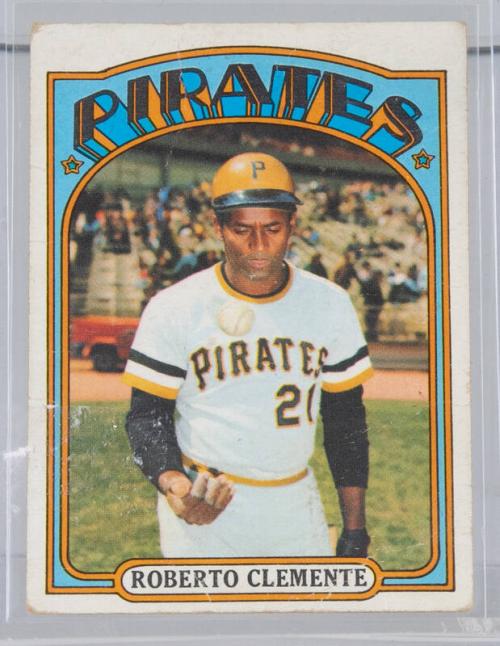 1972 Roberto Clemente Baseball Card