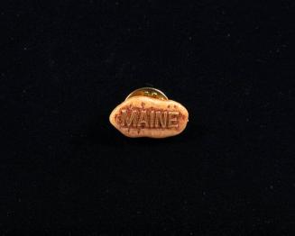 Potato-Shaped Maine Lapel Pin