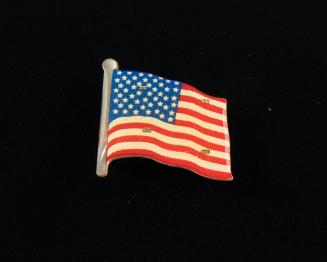 LED US Flag Lapel Pin