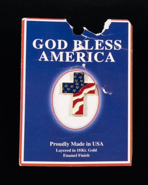 God Bless America Lapel Pin