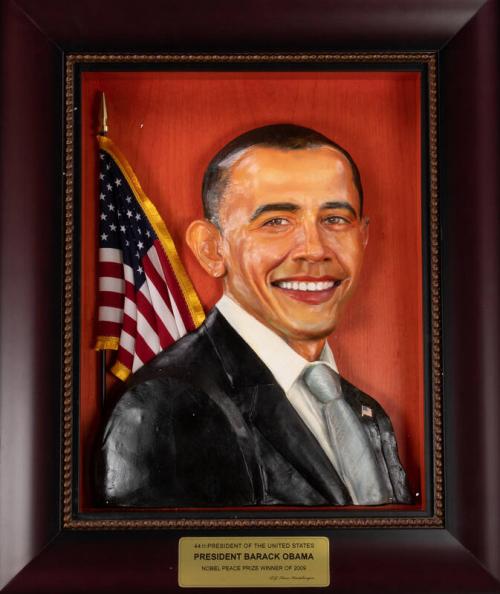 President Obama Sculpture