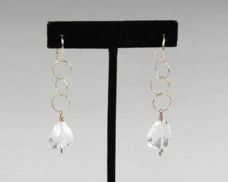 Silver and Quartz Earrings