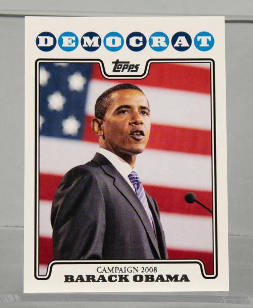 Barack Obama Commemorative Card